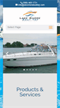 Mobile Screenshot of lakeshoreboattop.com